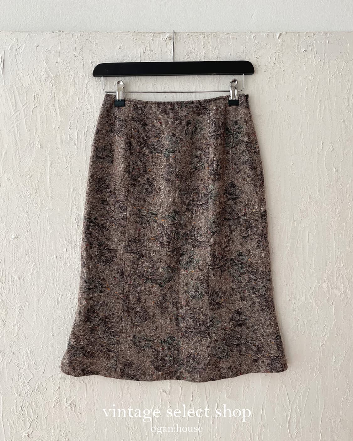 vintage floral patterned skirt 상품이미지1