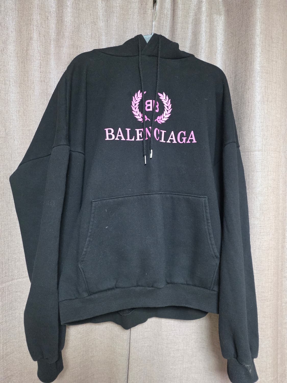 발렌시아가로고후드티 105~110 상품이미지1