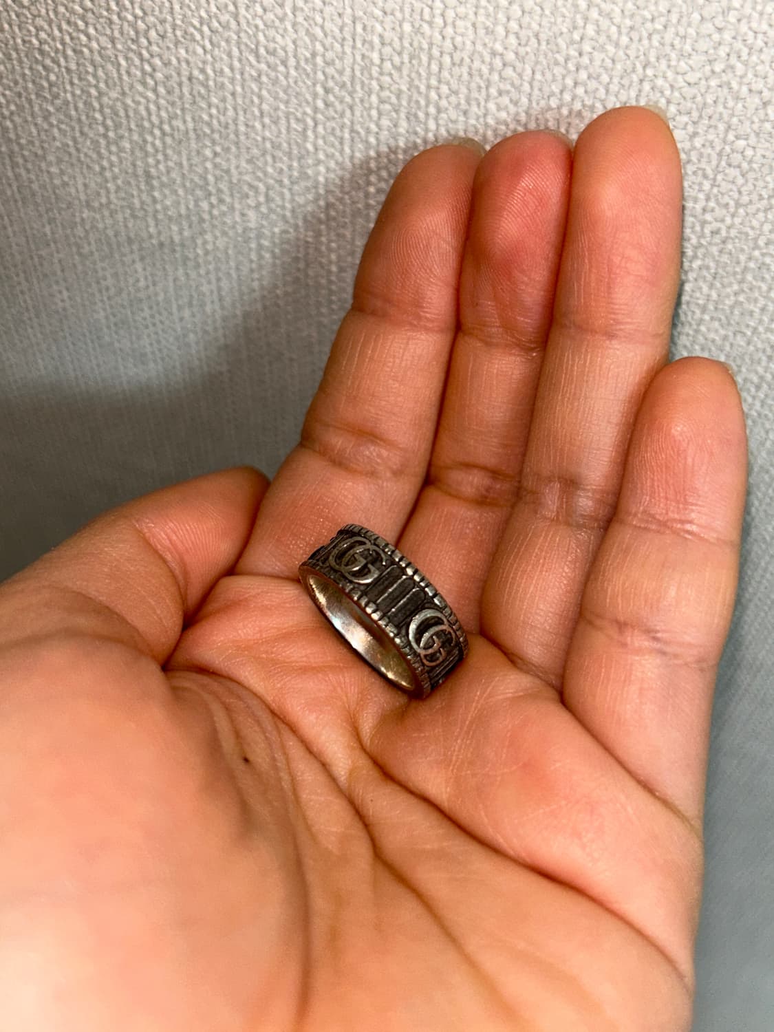 구찌 GG 마몽 와이드링 14호 상품이미지1