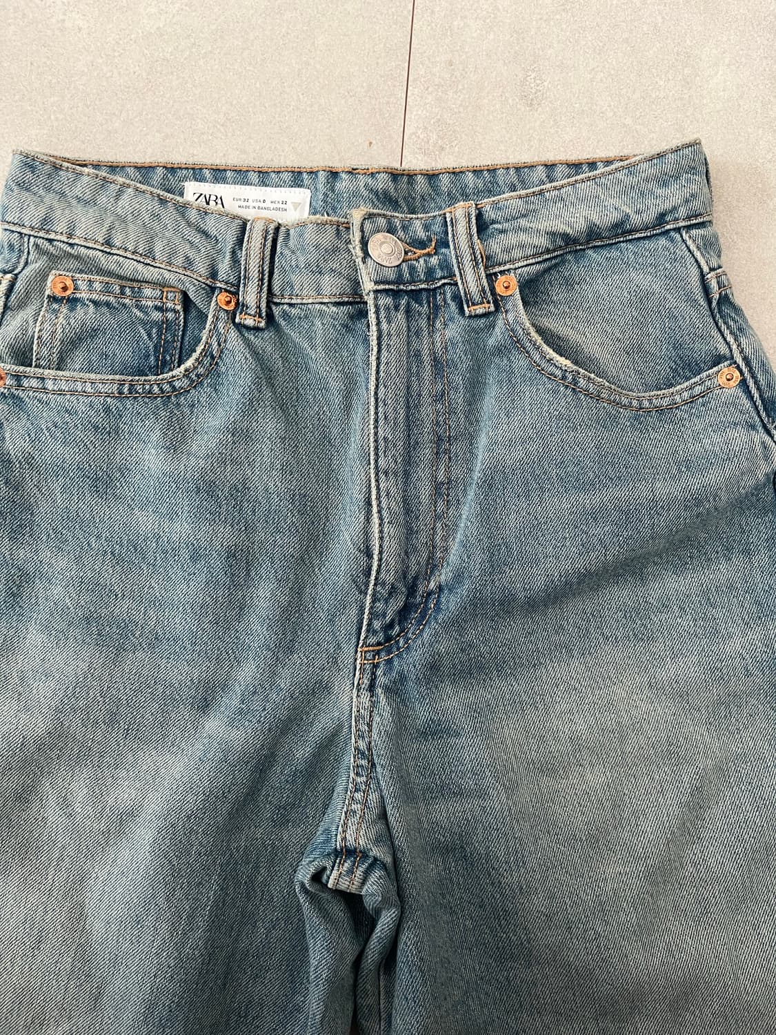 자라 데님 바지 32 상품이미지3