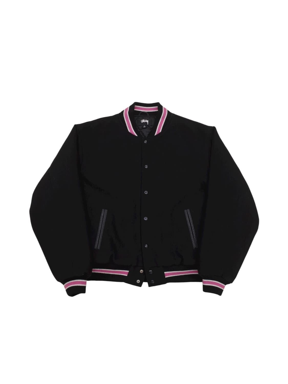 22A/W 스투시 멜톤 바시티 자켓 상품이미지3