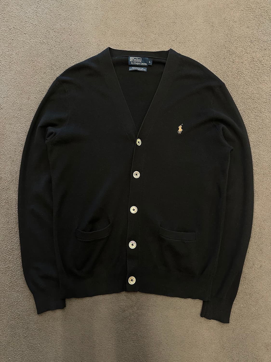 폴로 랄프로렌 피마코튼 가디건 처분  상품이미지1