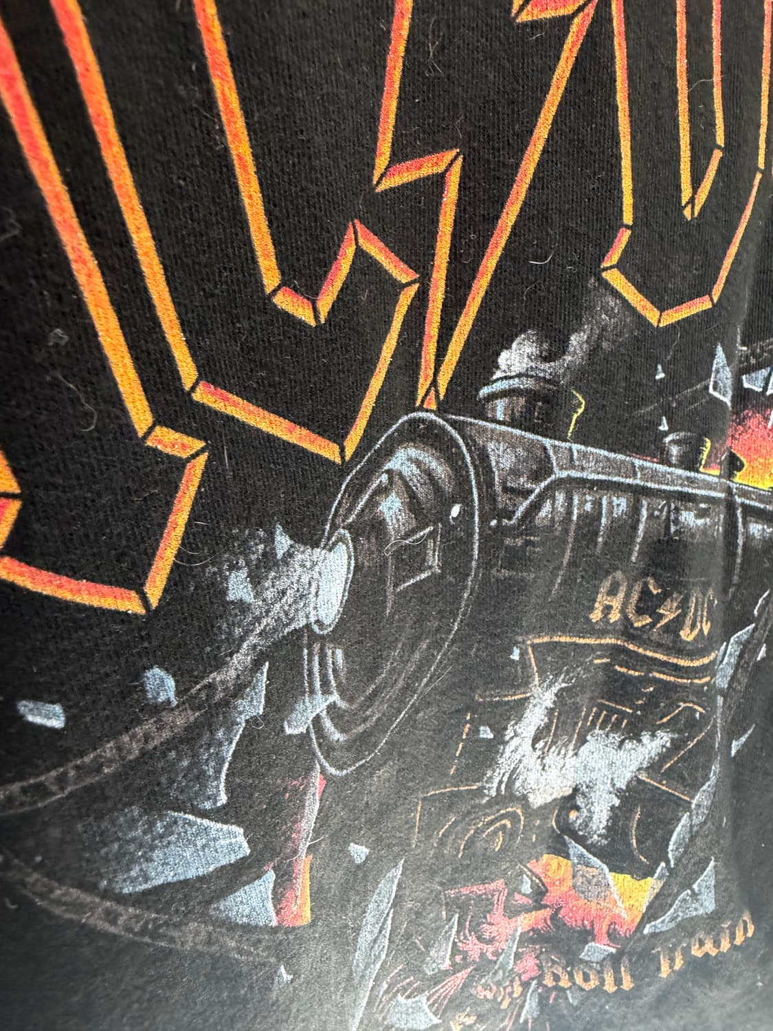 Bravado AC/DC Rock 'N' Roll 티셔츠 상품이미지4
