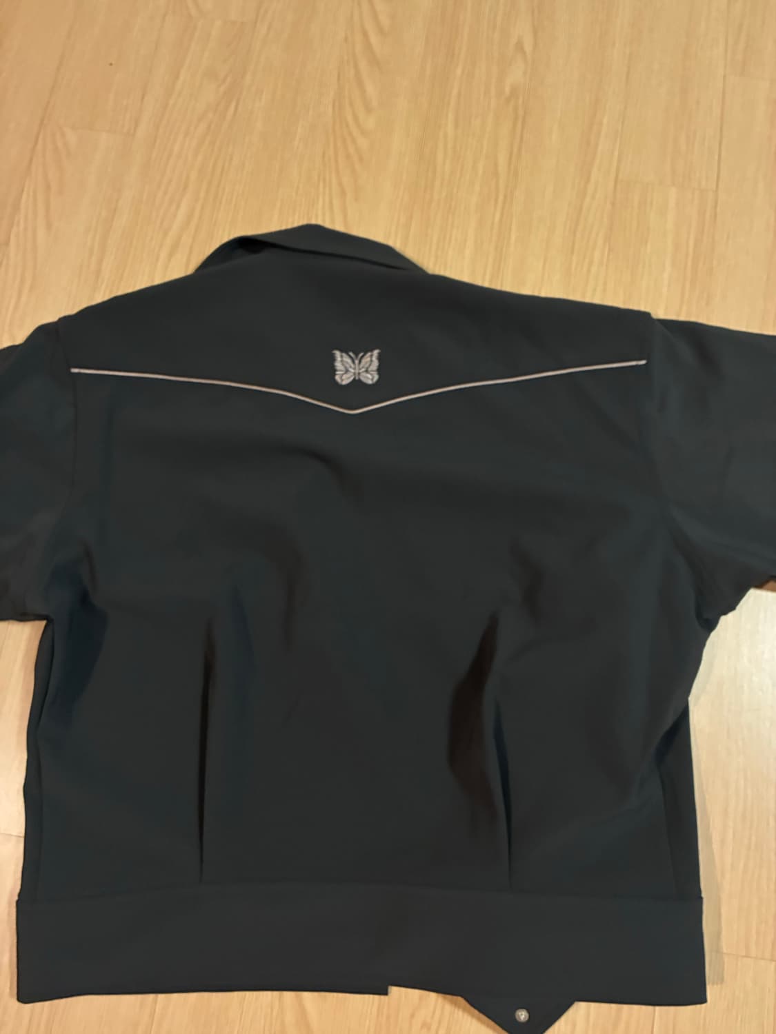 니들스 파이핑 자켓 차콜 상품이미지2