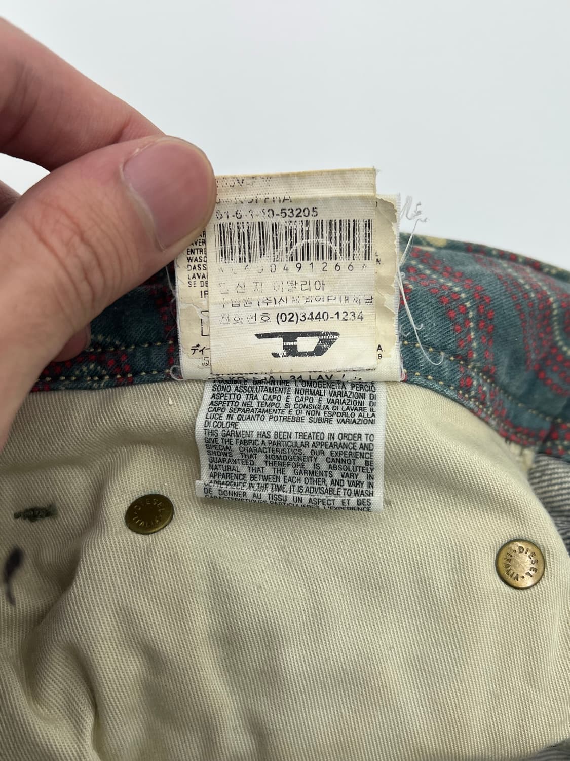 디젤 부츠컷 데님 팬츠 상품이미지9