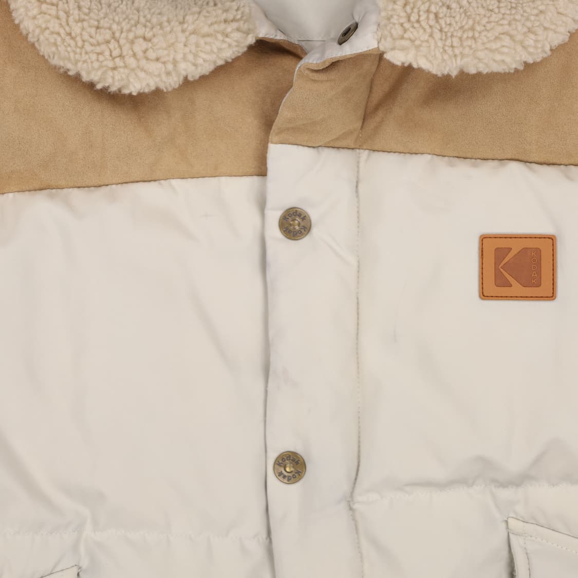 [XS] 신형 코닥 브라우니 크롭 덕다운 패딩 조끼 N7091 상품이미지6