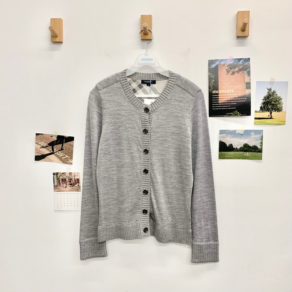 버버리 니트 가디건   상품이미지1