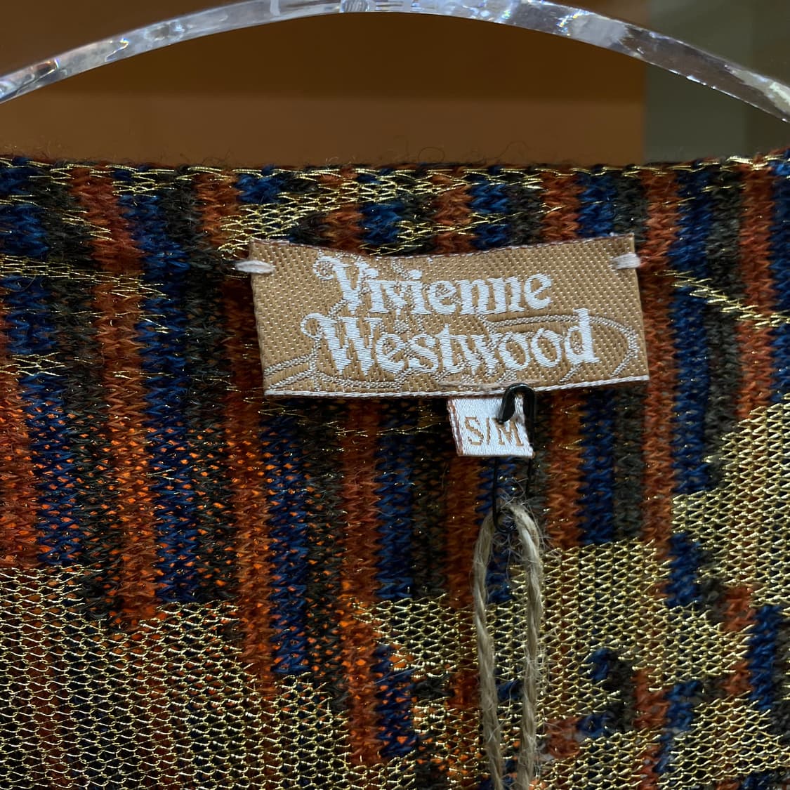 비비안 웨스트우드 빈티지 비대칭 니트 가디건 상품이미지2