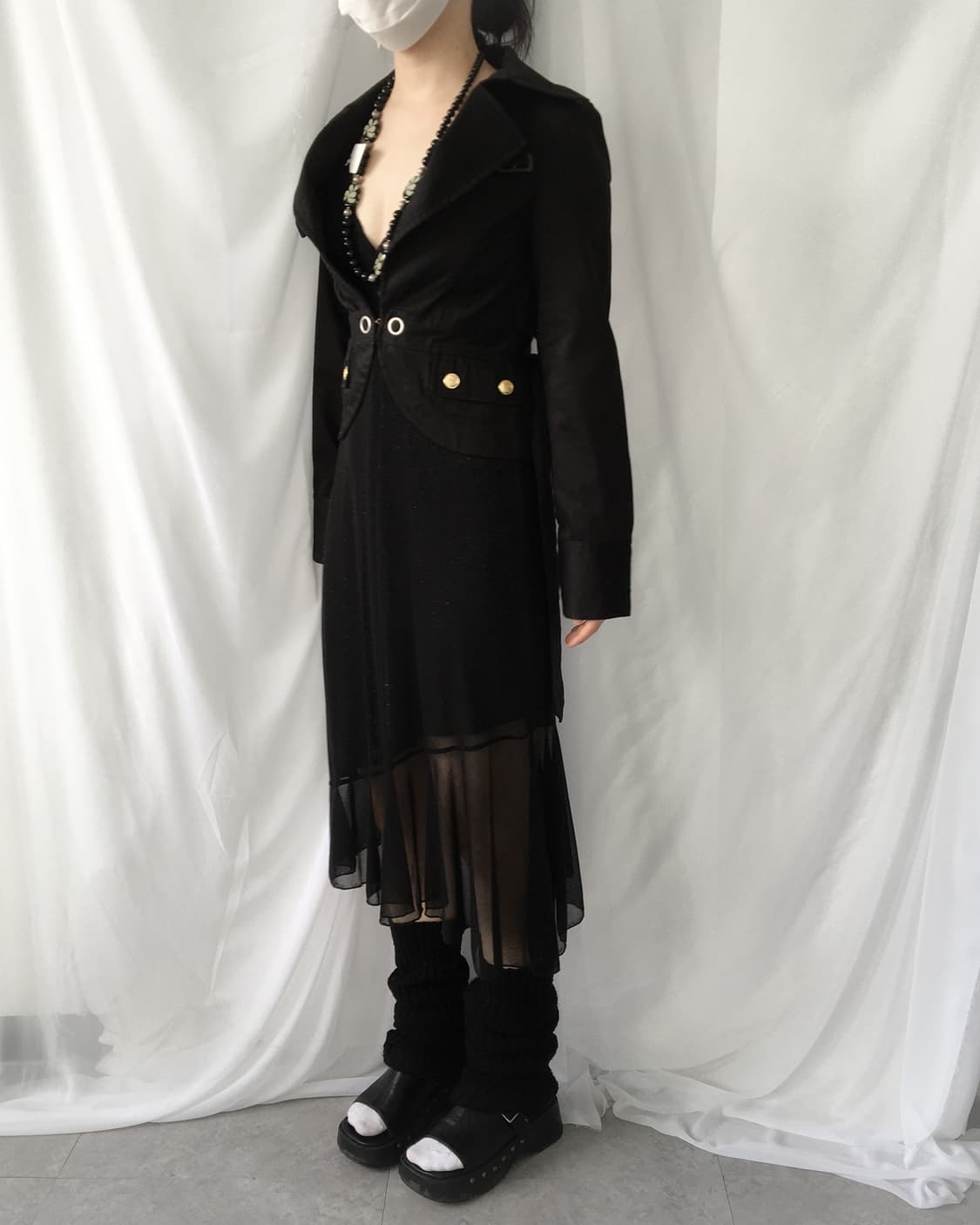 Belted slim fit jacket 상품이미지5