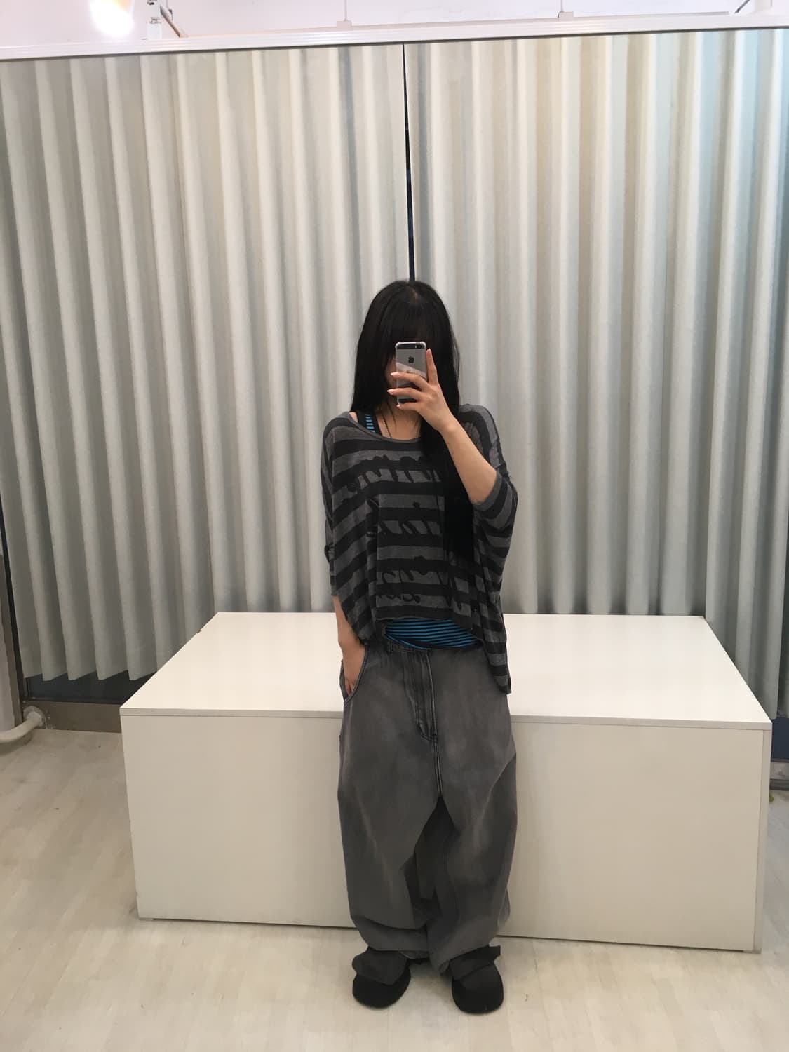 빈티지 루즈핏 코디 세트 상품이미지2