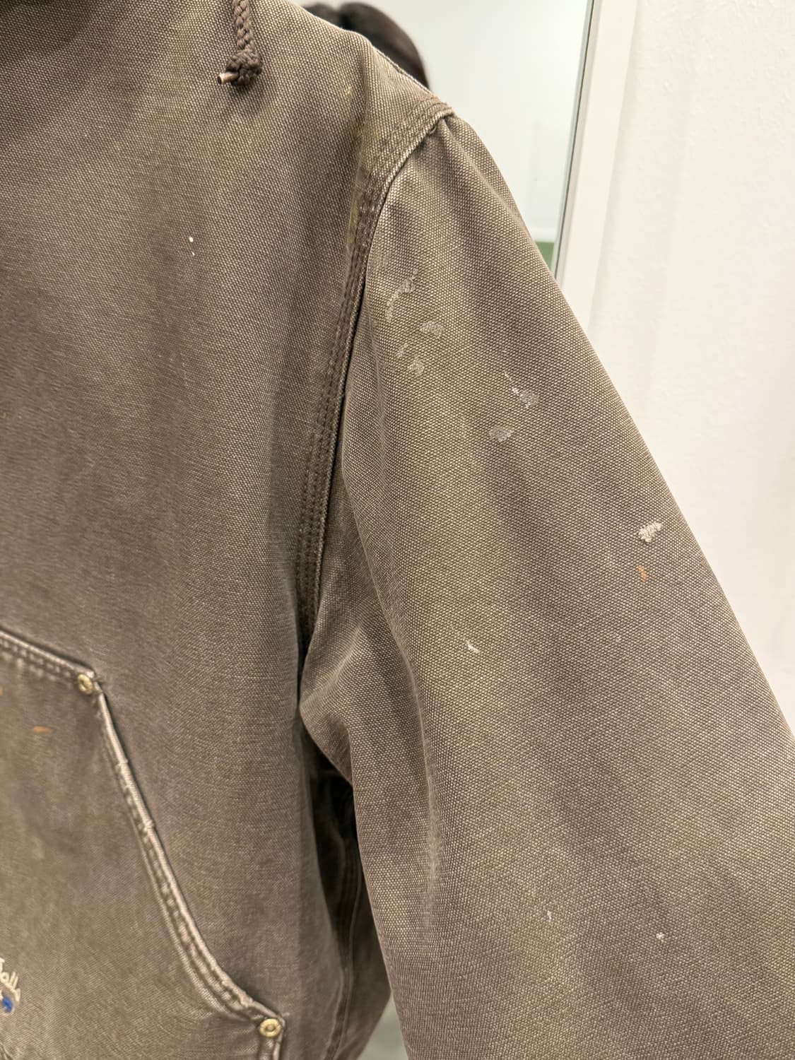 00s Walls 월즈 빈티지 페인팅 덕 액티브 후드 워크 자켓 상품이미지6