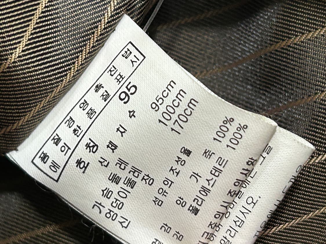 Vintage 이신우 양가죽 블랙 가죽 자켓 M 95 상품이미지8