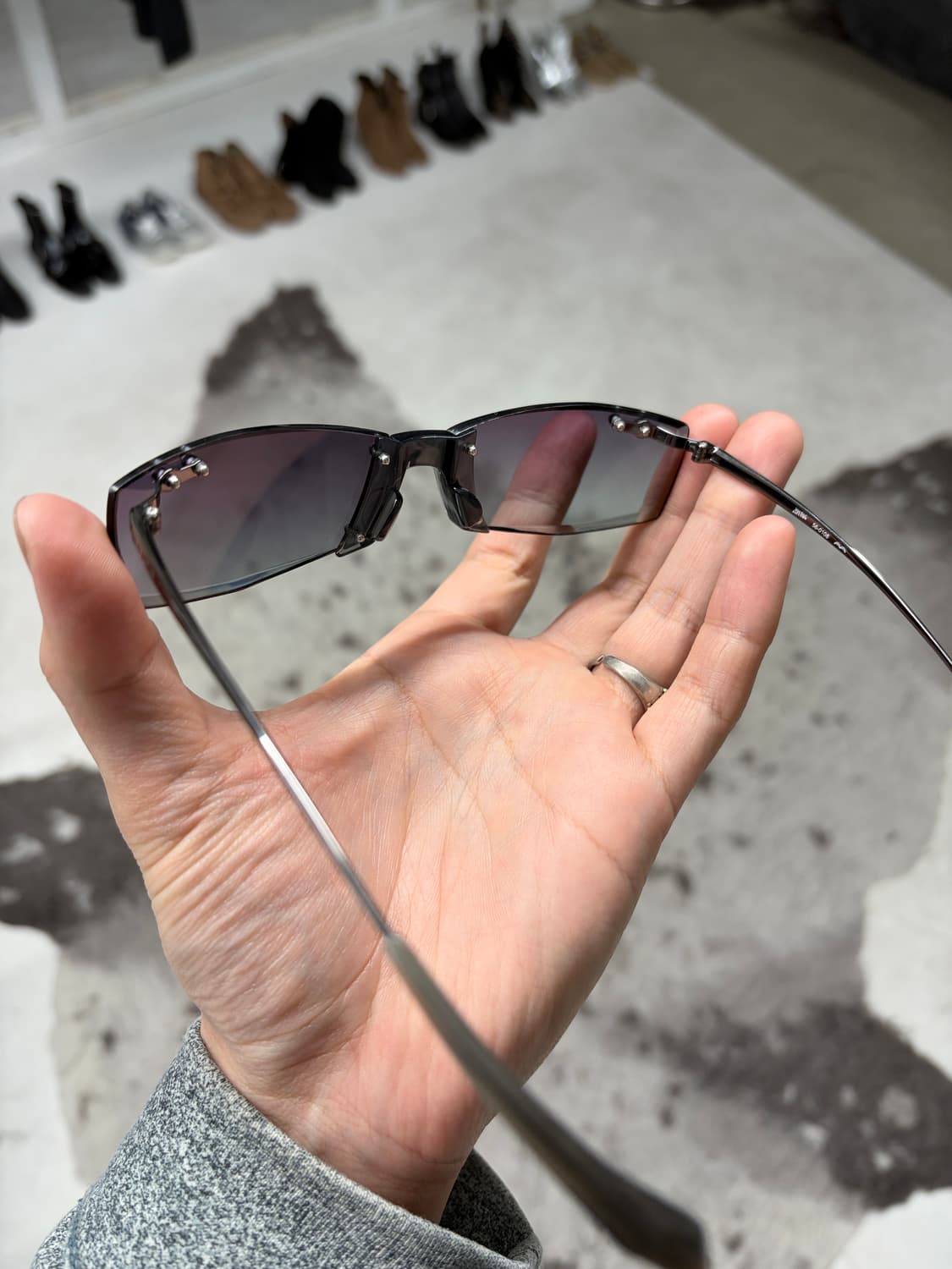 1990‘s 장폴고티에 스터드 무테 선글라스 상품이미지3