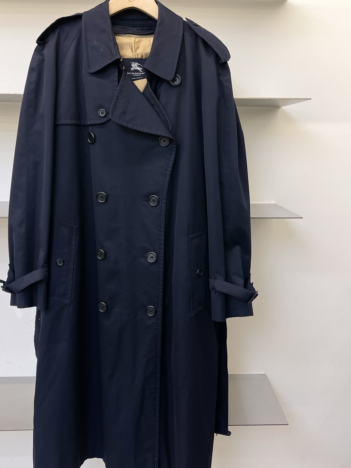 버버리 90s 더블 브레스티드 트렌치 코트 상품이미지3
