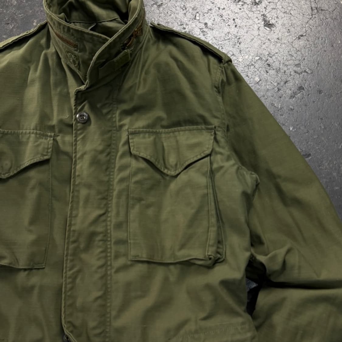 알파인더스트리 70s 미군 오리지날 M-65 필드 자켓 상품이미지2