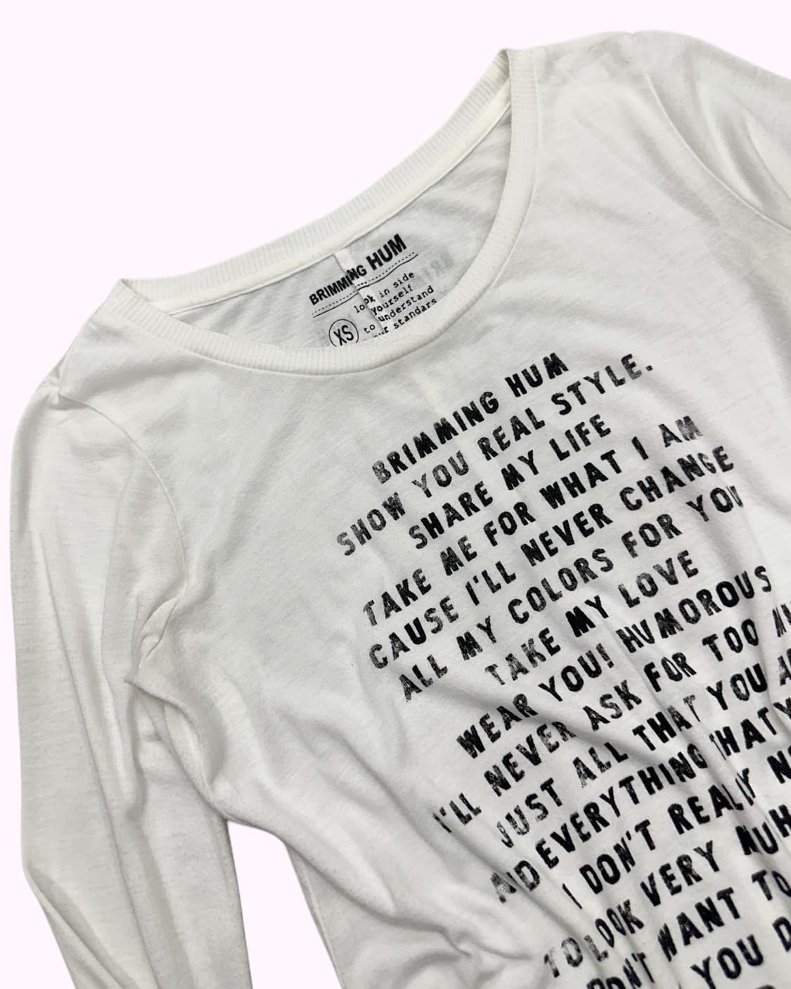 lettering layered sleeve t-shirt 상품이미지2