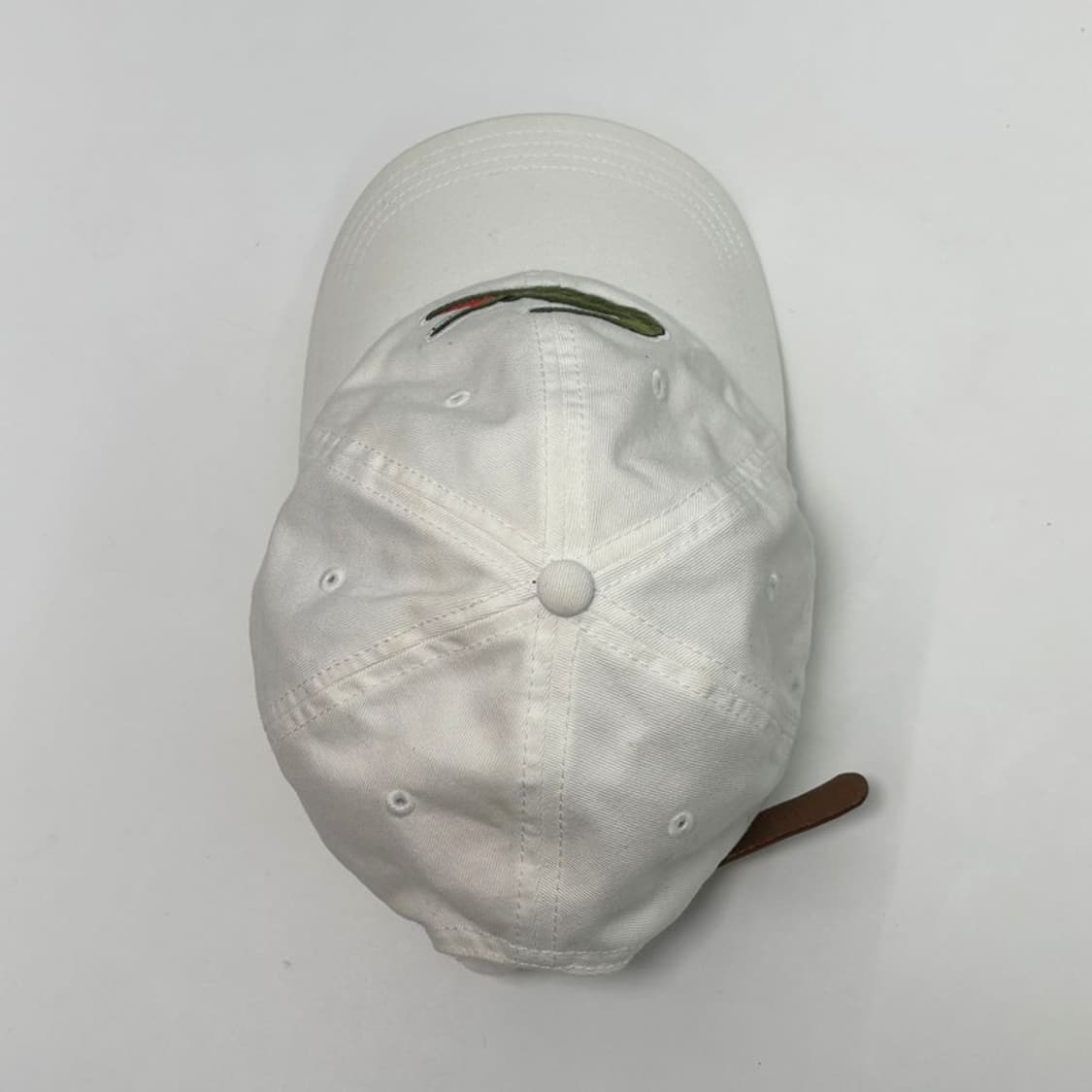 LACOSTE 빅 로고 볼캡 화이트 상품이미지4