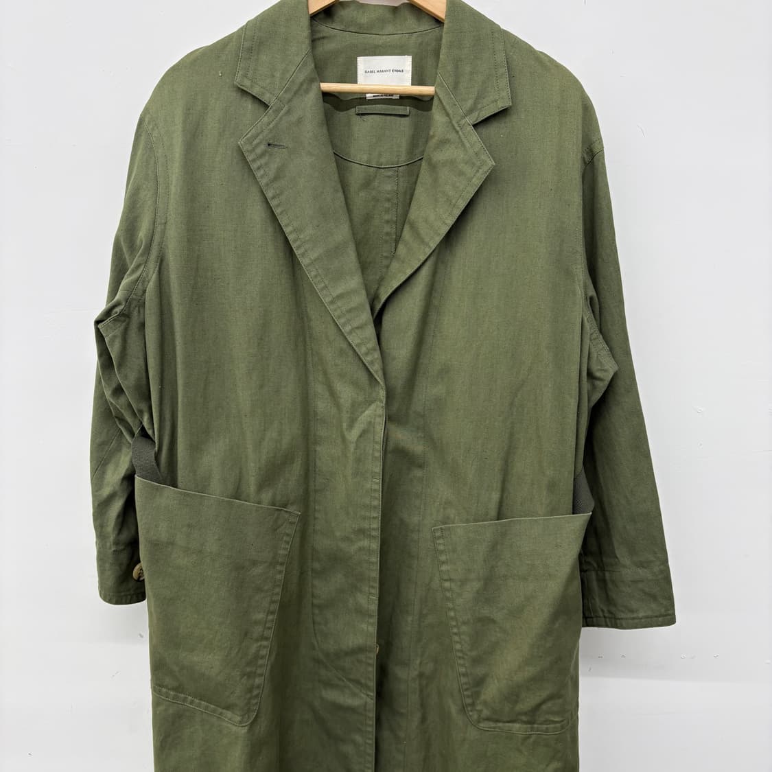 이자벨마랑 에뚜왈 올리브 코트 남L 상품이미지2