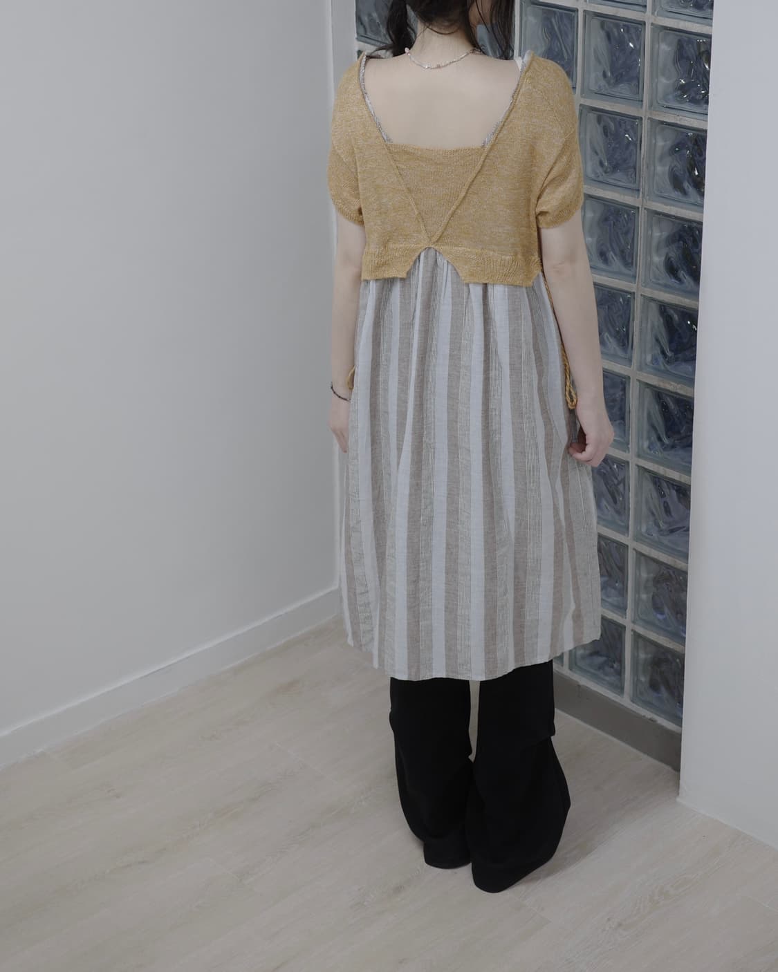 Super hakka layered one-piece 상품이미지7