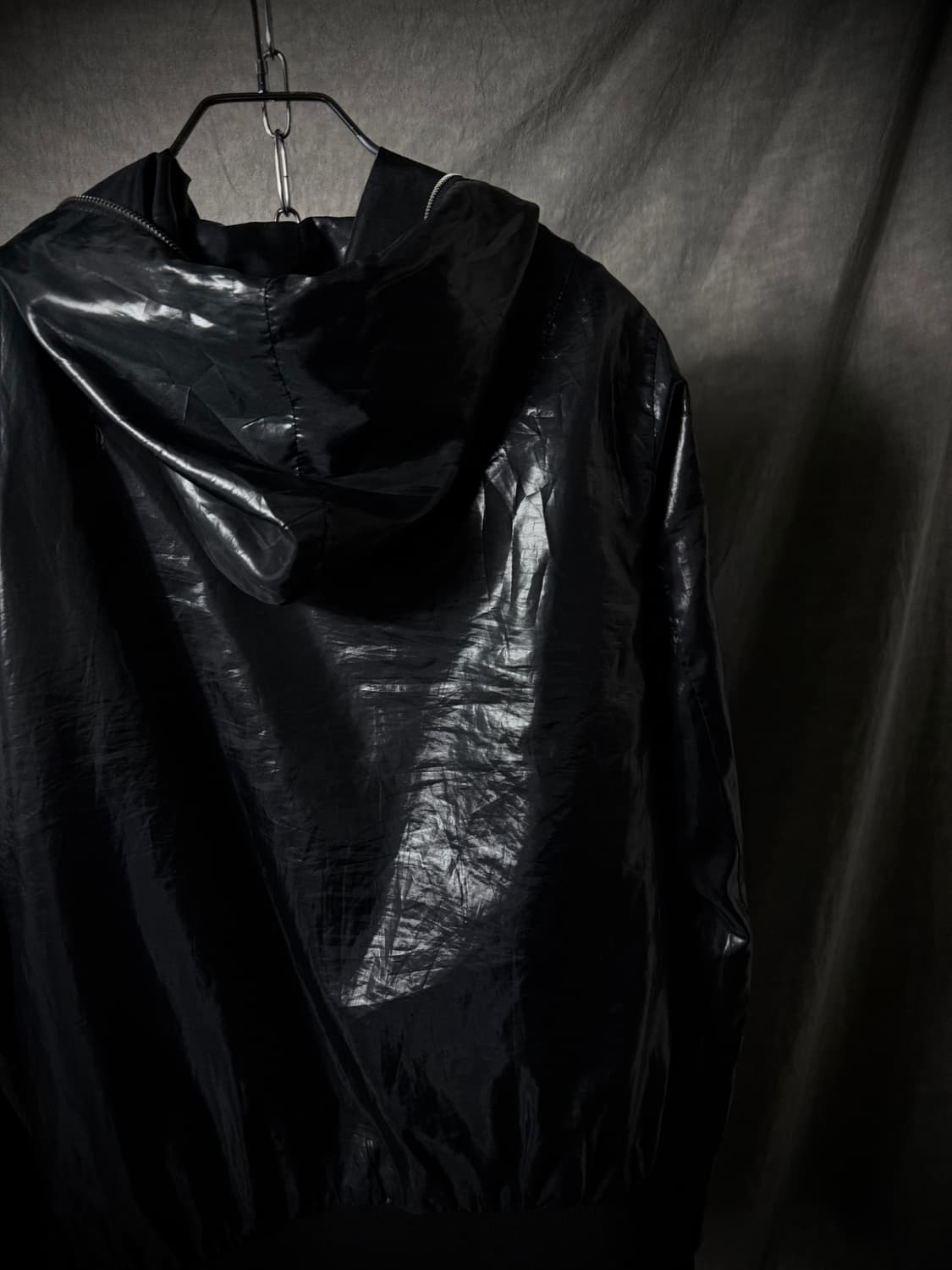 KMK Glossy Hooded Windbreaker  상품이미지9