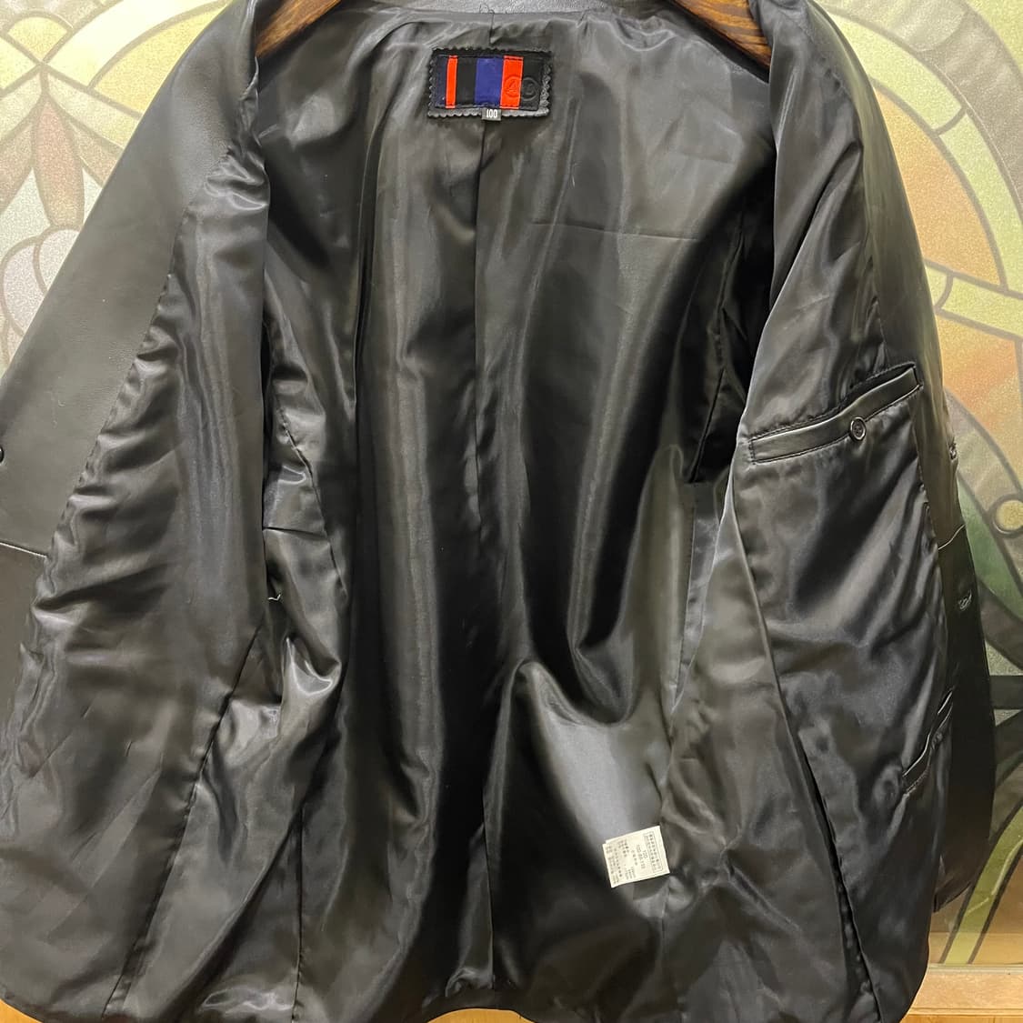 빈티지 램스킨 레더 블레이저 상품이미지5