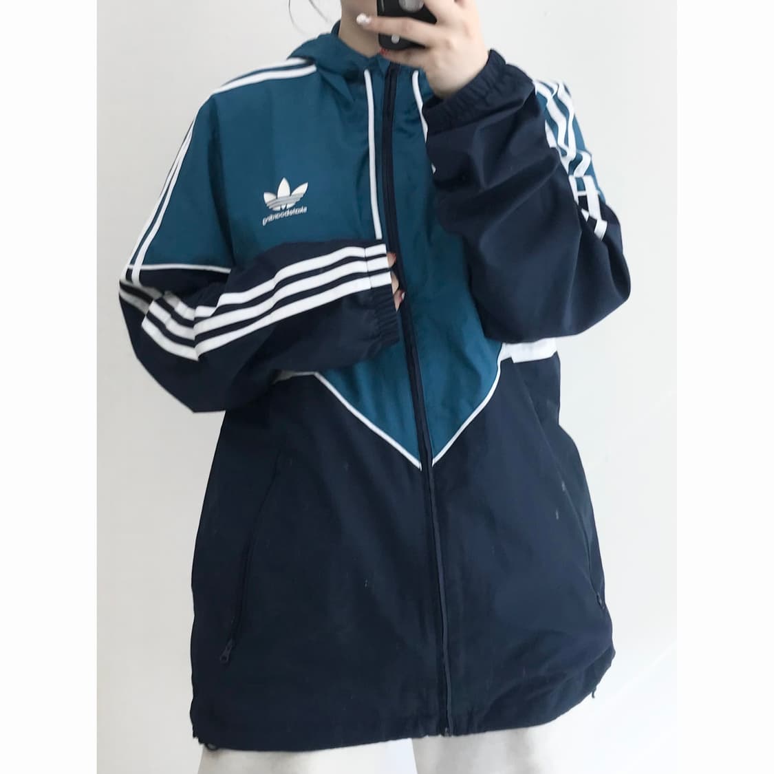 아디다스 파이어버드 트레이닝 바람막이 2xl 상품이미지1