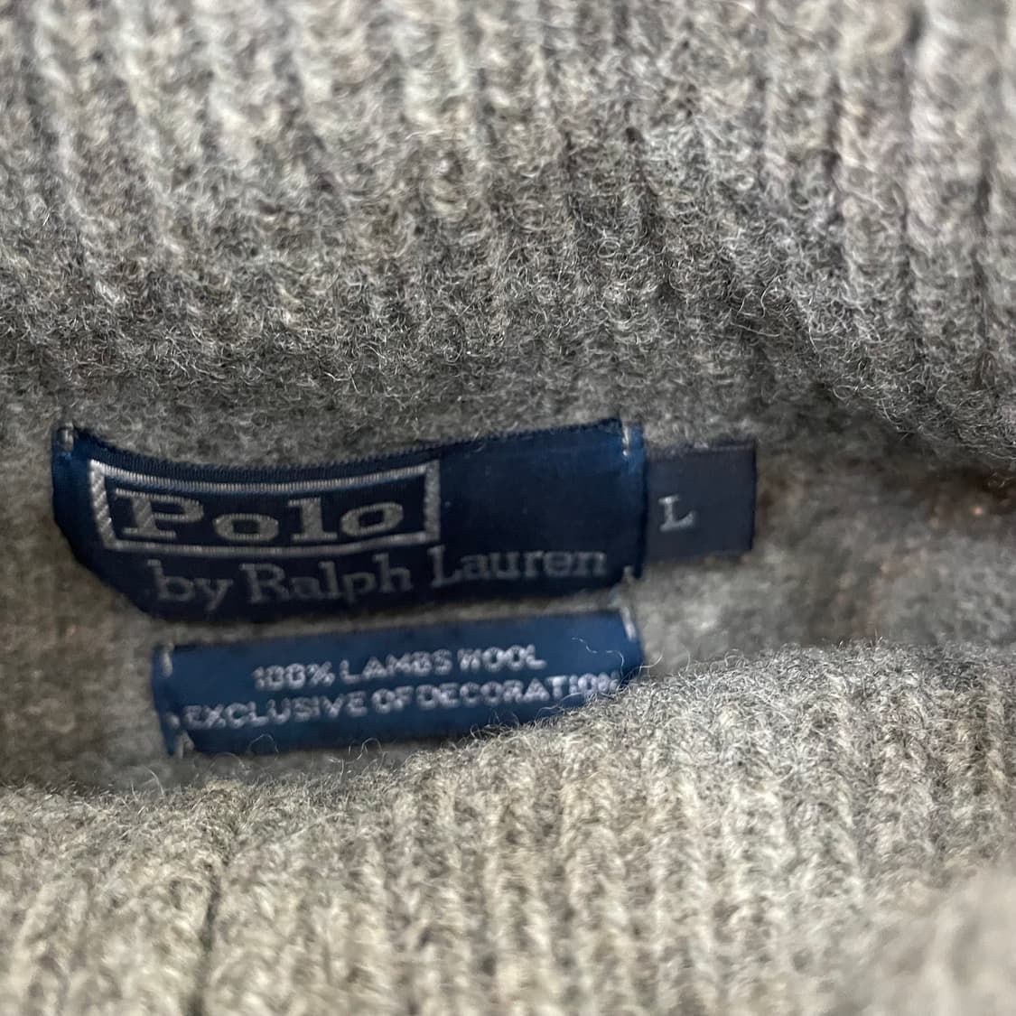 폴로 반집업 니트 상품이미지3
