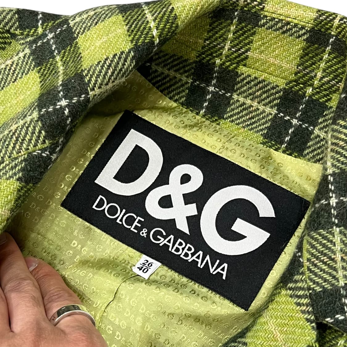  돌체앤가바나 체크 자켓 y13983 상품이미지7