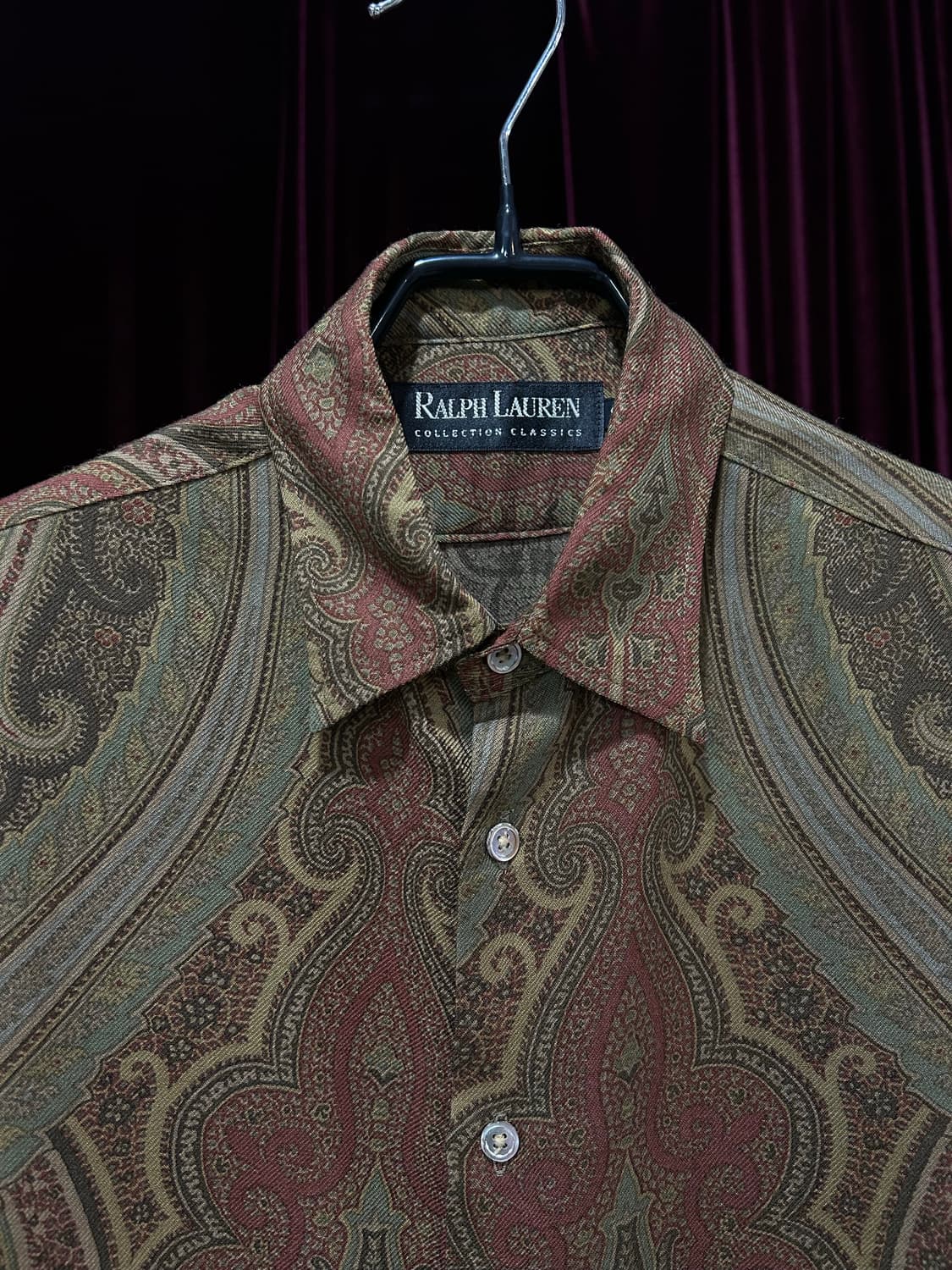 POLO RALPH LAUREN paisley shirts 상품이미지2