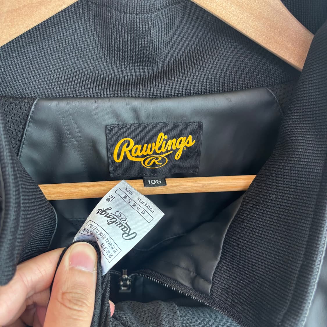 KT wiz 롤링스 스타디움 자켓 바람막이 상품이미지3