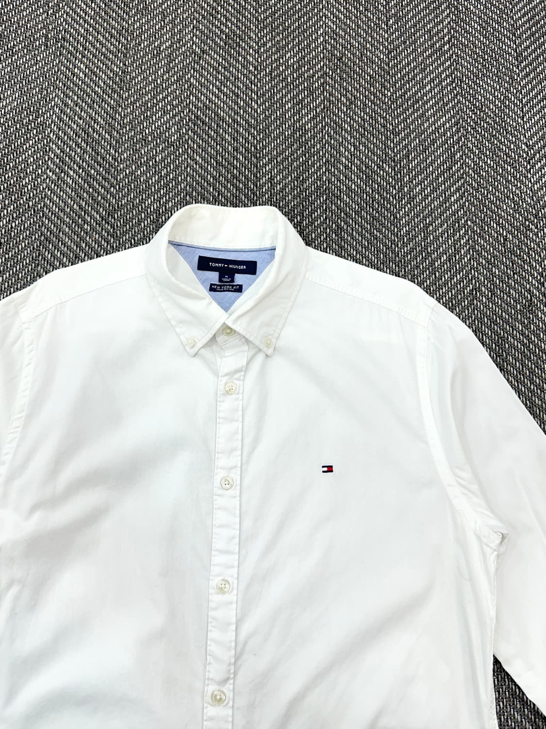 타미힐피거 셔츠 화이트 상품이미지2