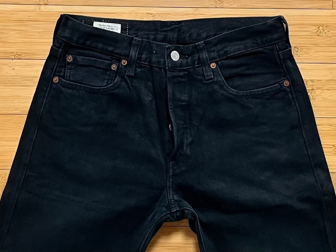 리바이스 501 빅E 블랙진 W30 L32 상품이미지3