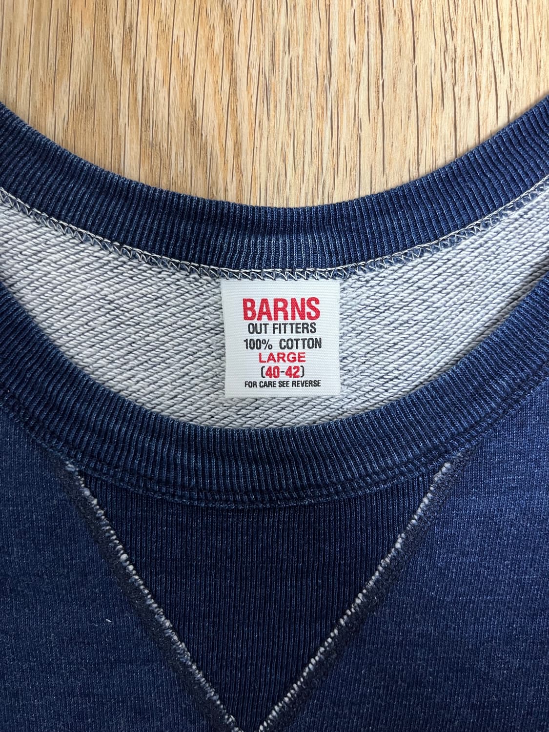 반스 아웃피터스 인디고 스웻셔츠 상품이미지4