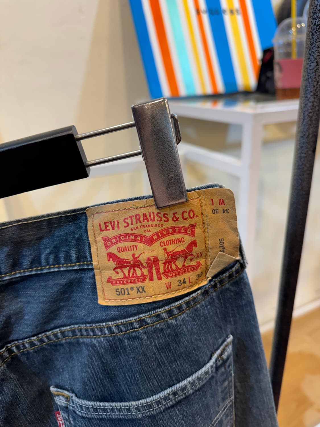리바이스 501 34in 상품이미지8