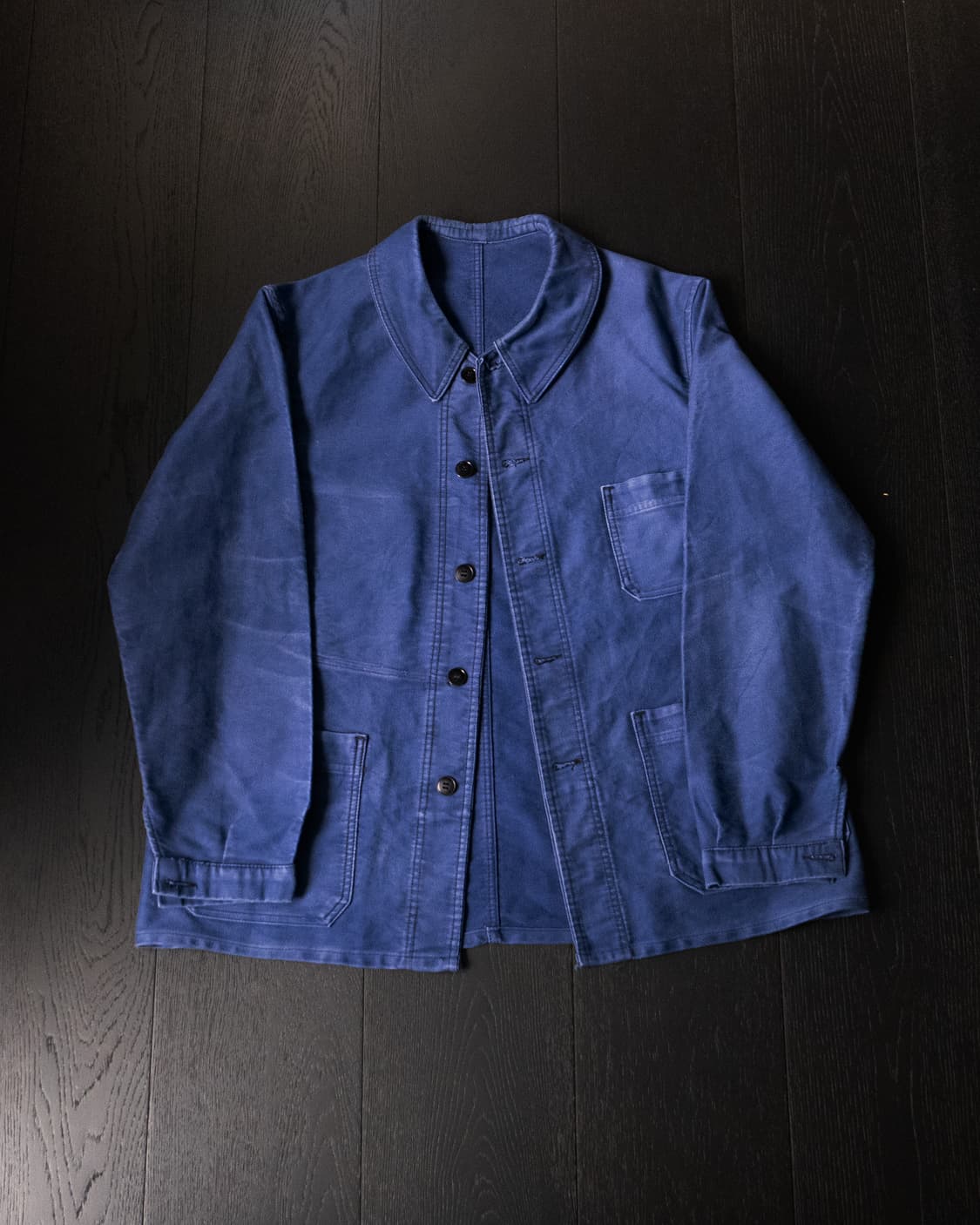  1950s ‘LE FAVORI’ French Blue Moleskin 상품이미지2