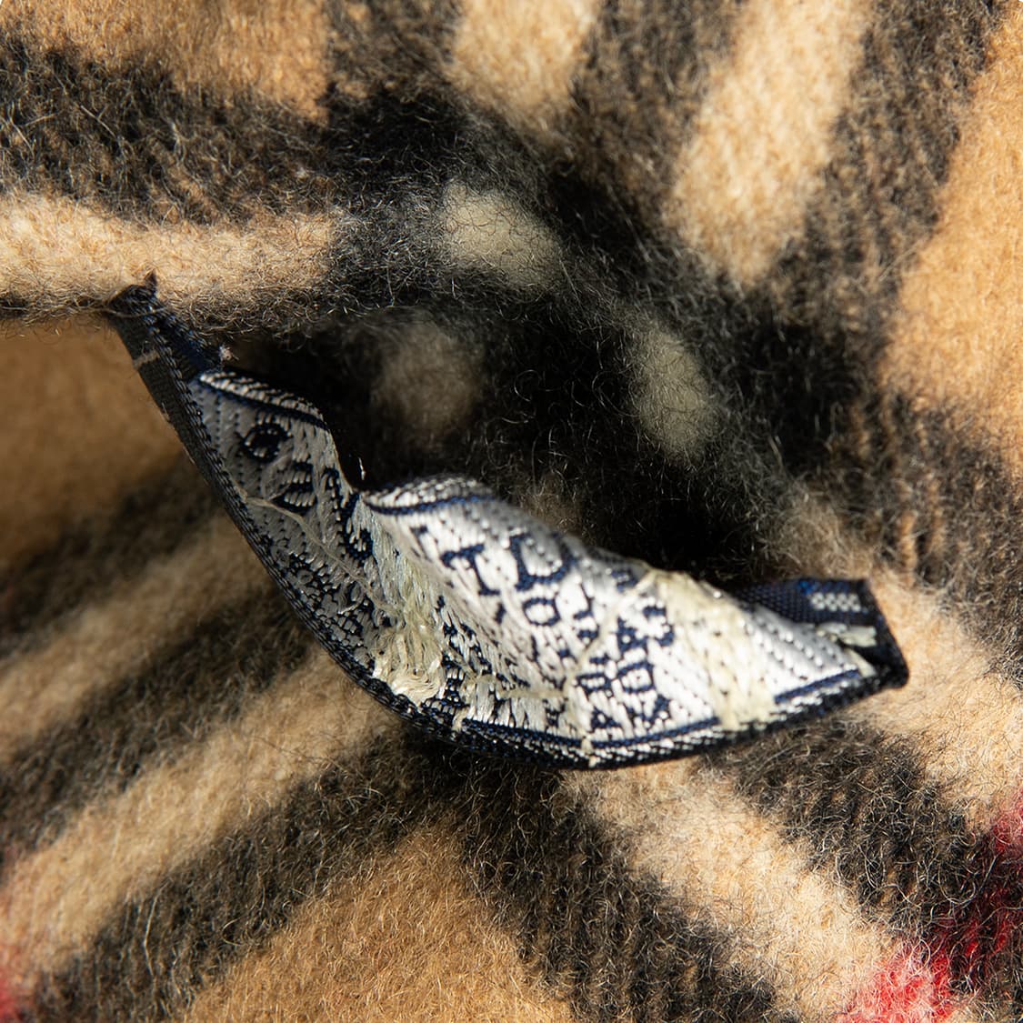 [정품] 80s~ 버버리 Burberrys 캐미시머+울 머플러 노바체크  상품이미지5