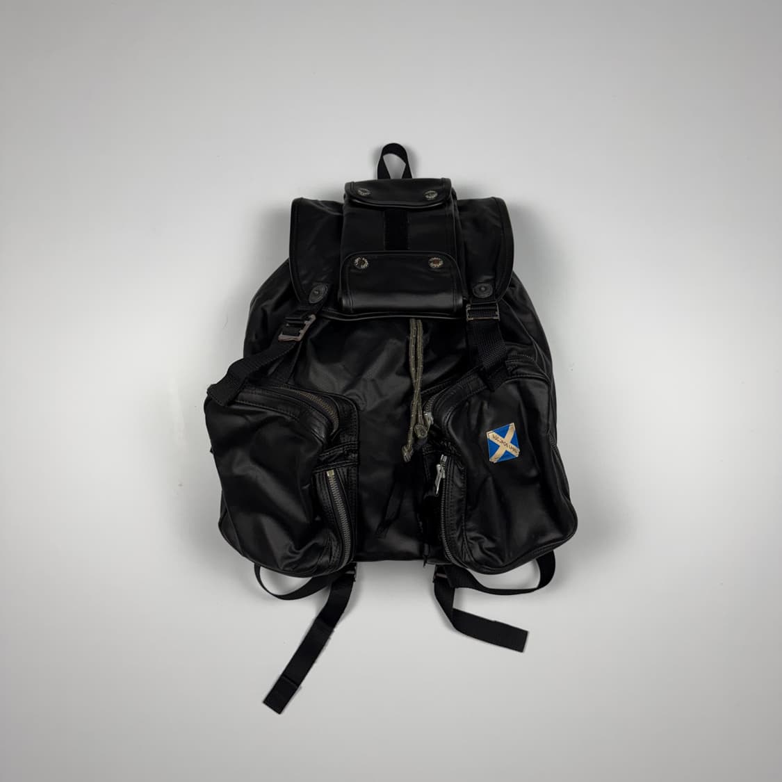 요시다포터 러기지라벨 뉴라이너 럭색 블랙 상품이미지1