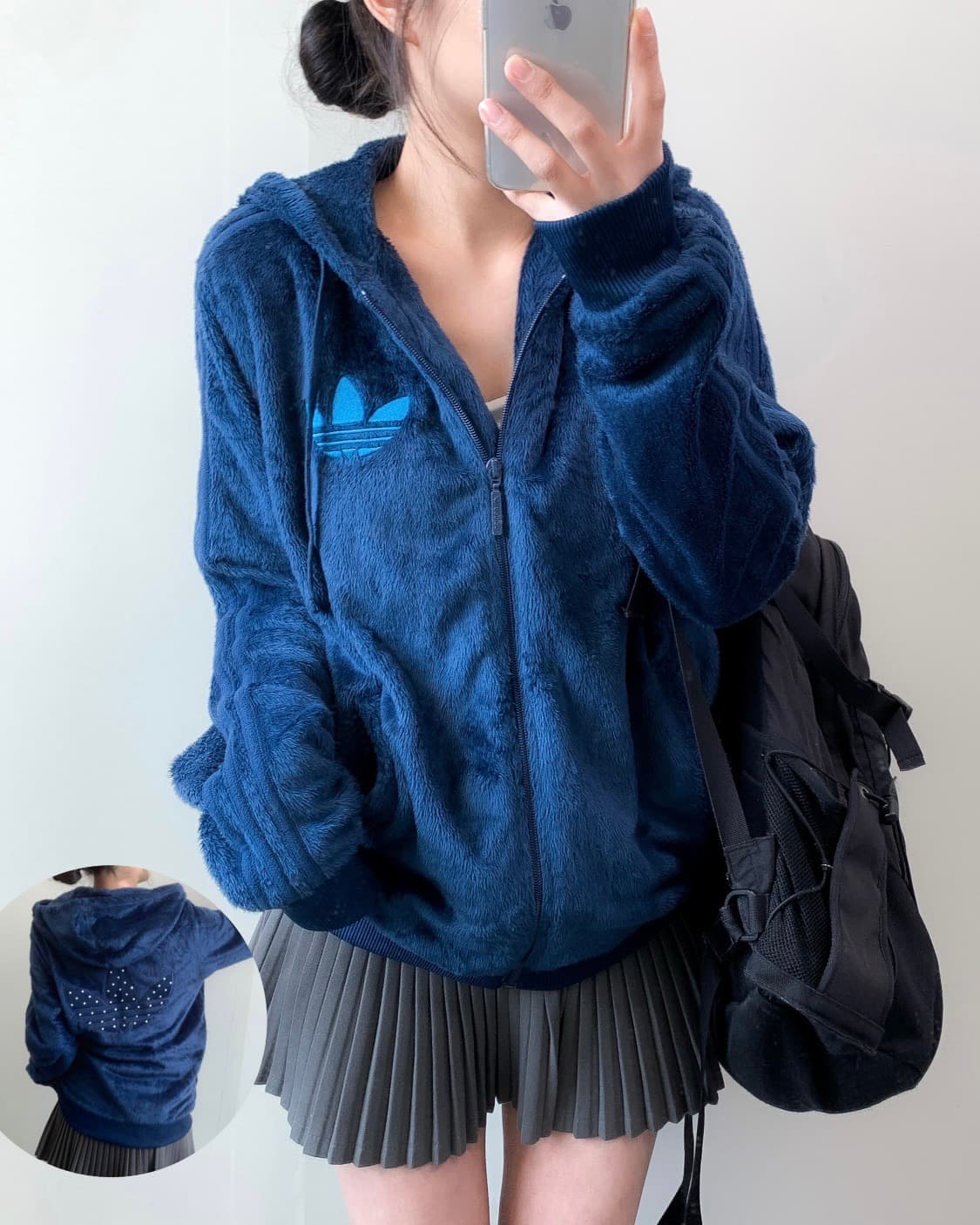 아디다스 빅로고 후리스  상품이미지1