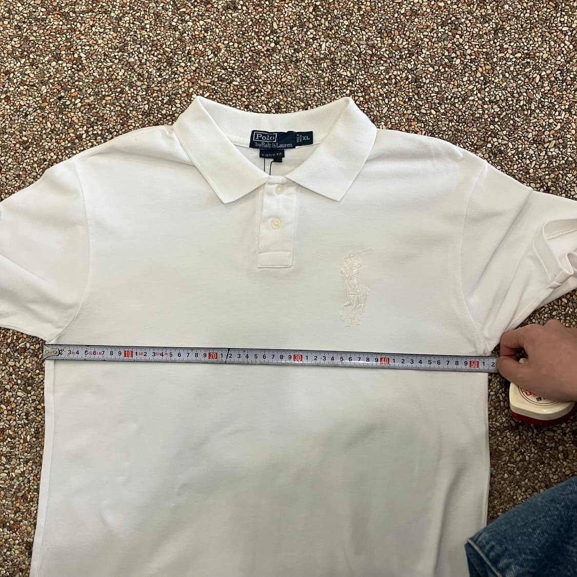 569 폴로 화이트 빅포니 카라 반팔 pk 상품이미지6