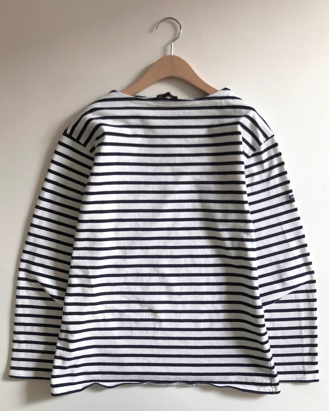 SaintJames 세인트제임스 네이비 스트라이프 롱슬리브  상품이미지3