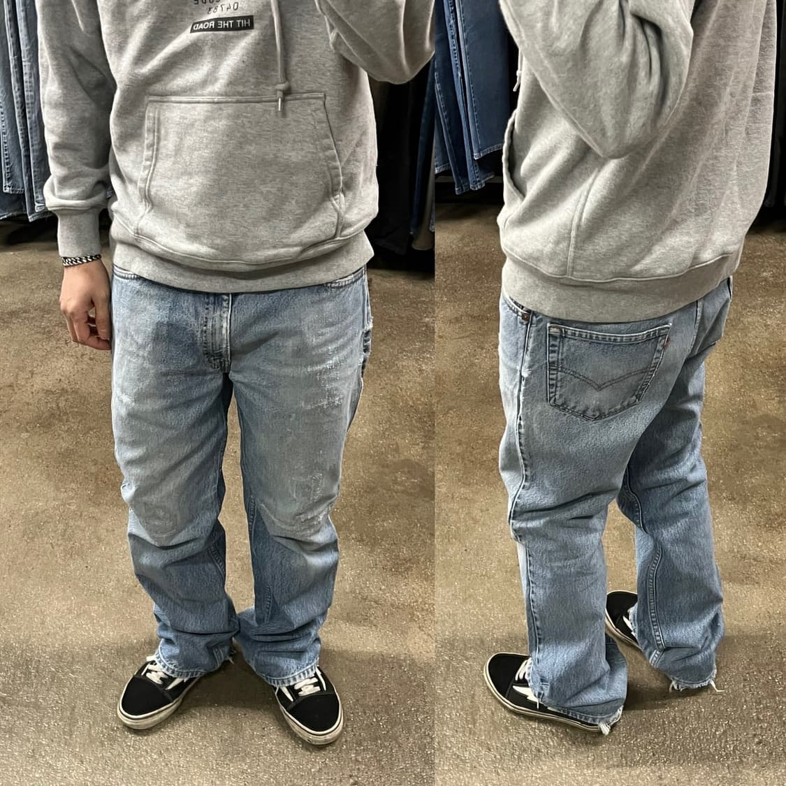 90s 리바이스517 리페어 부츠컷 (34“) 상품이미지6