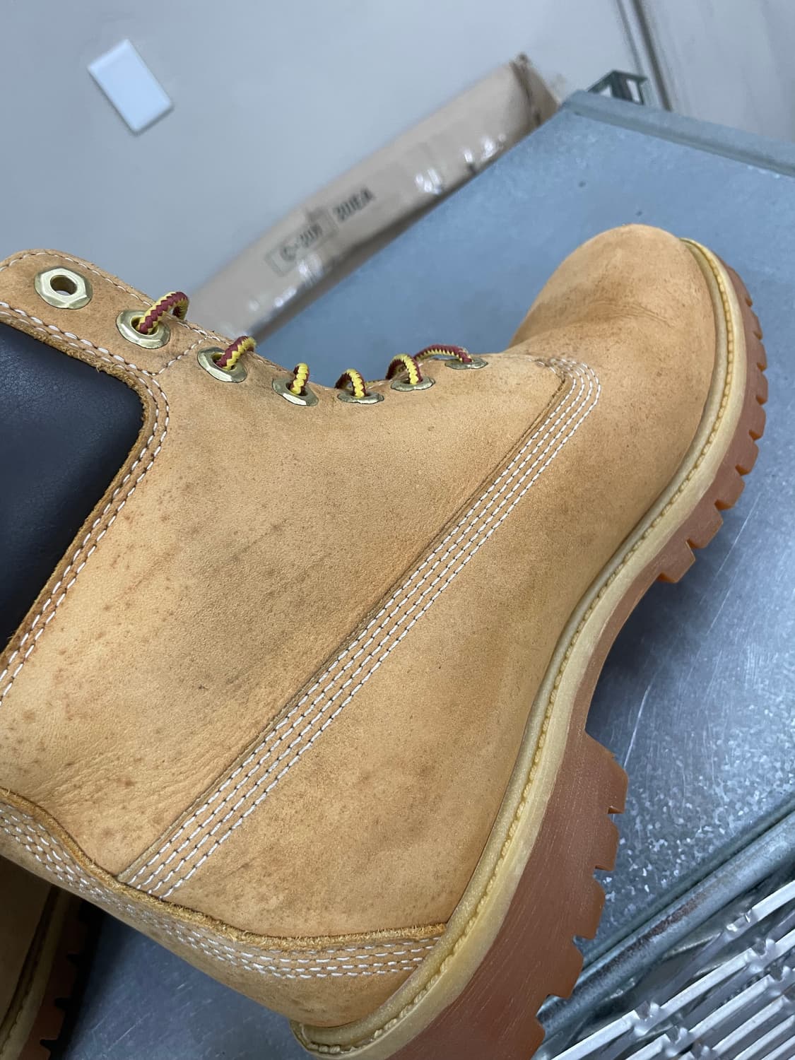 팀버랜드 6인치 부츠 US9 (gr-3761) 상품이미지9