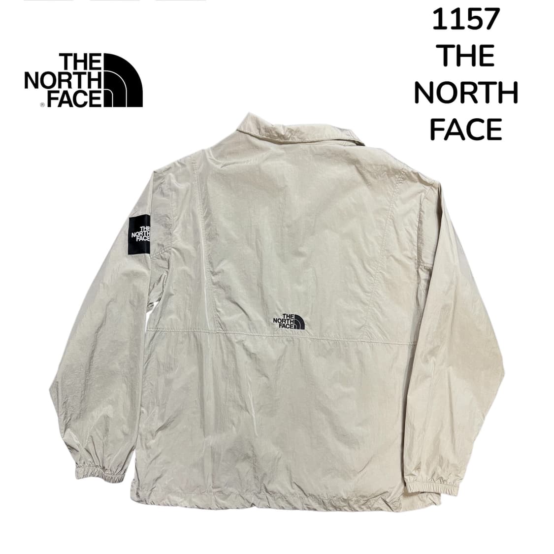 노스페이스 베이지 아노락 바람막이 L 상품이미지3