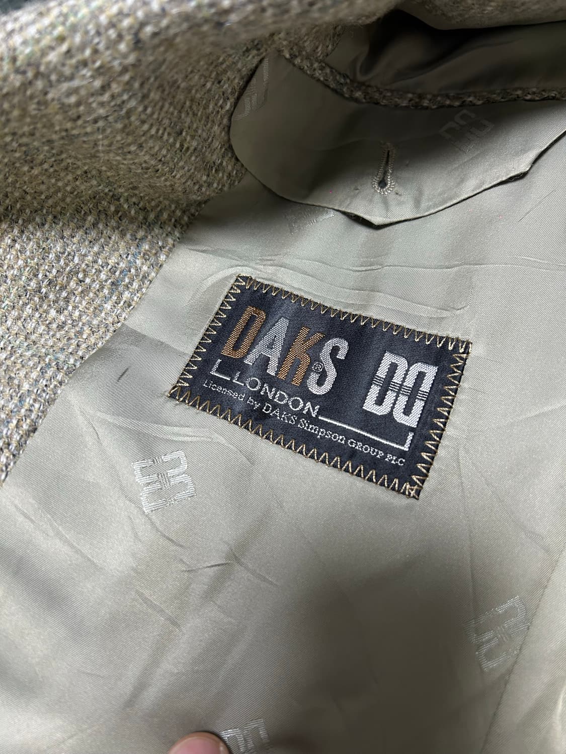 일제 닥스 알파카 블레이저 사이즈 105 상품이미지5