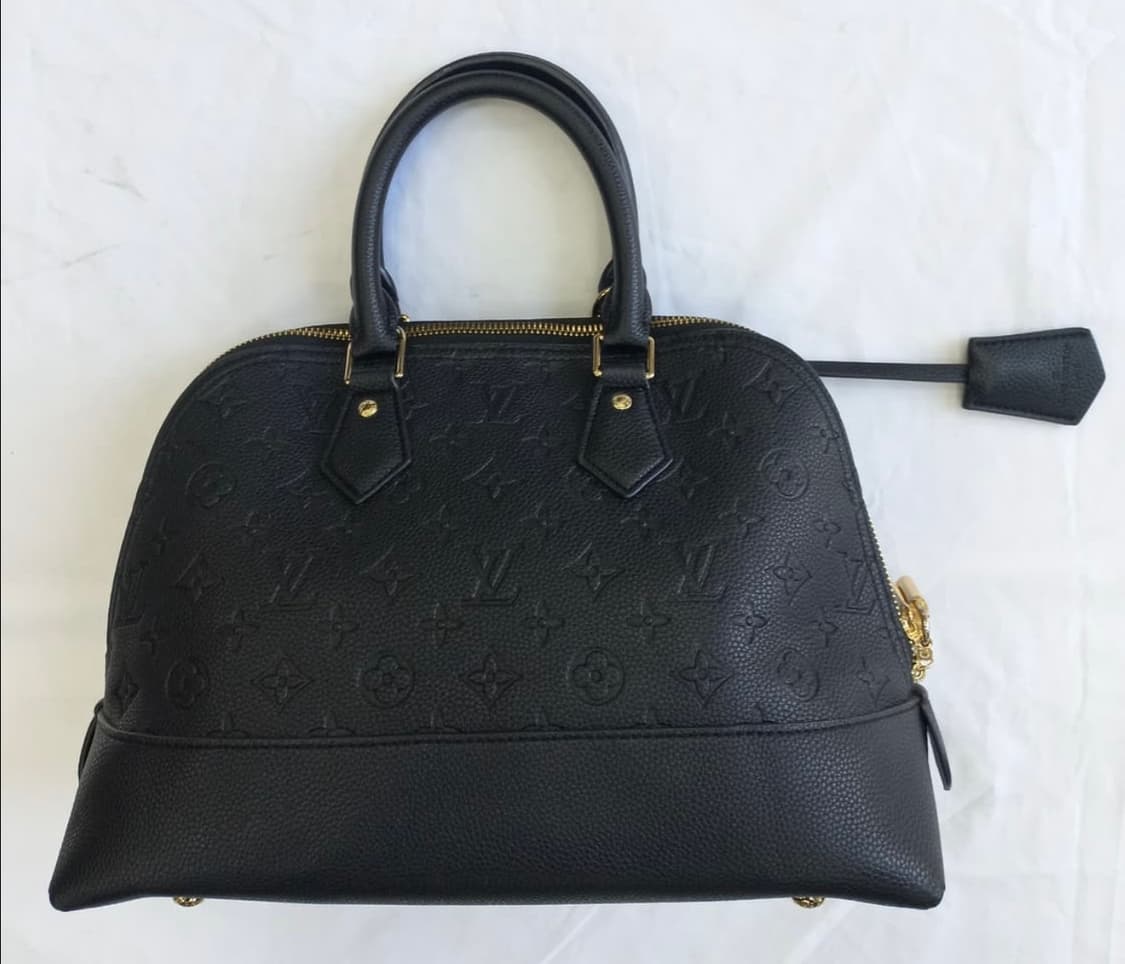 루이비통 알마 pm 모노그램 앙프렝뜨 블랙 상품이미지3