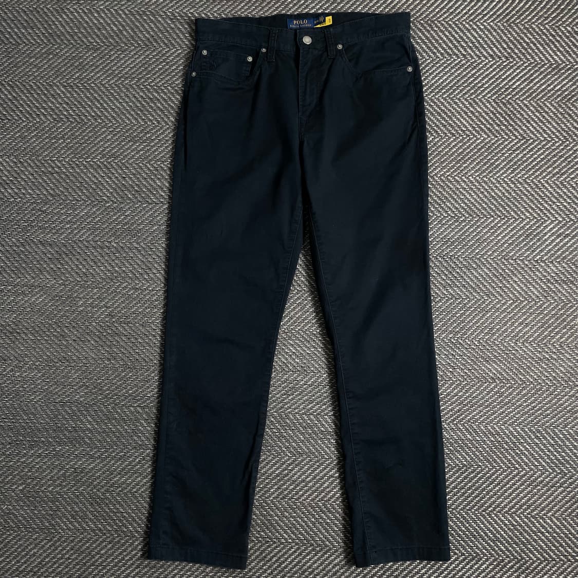 폴로 랄프로렌 스트레이트 네이비 코튼 치노 팬츠o 5075 상품이미지1