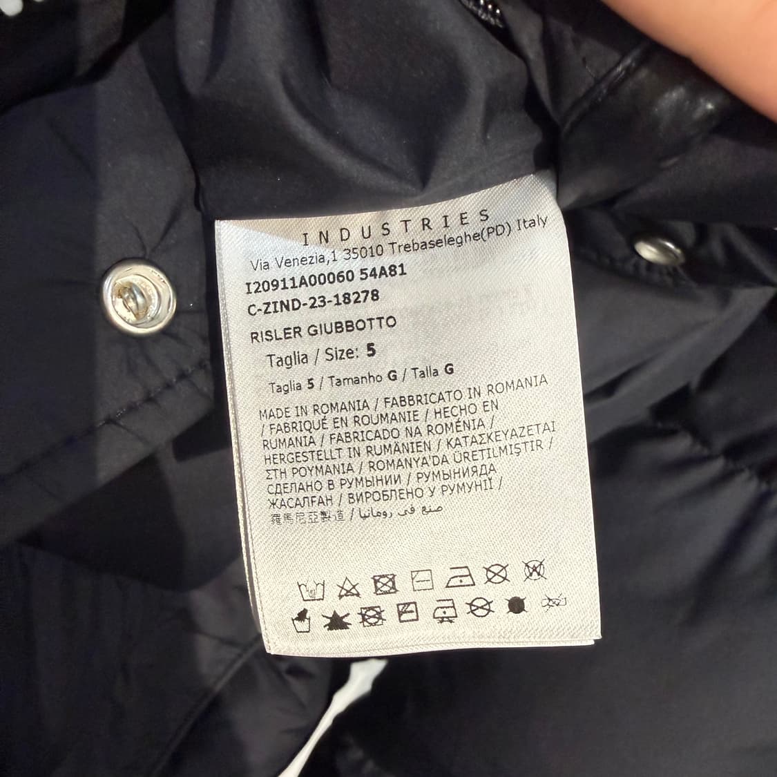 (5) 몽클레어 리슬러 쇼트 다운 패딩 상품이미지6