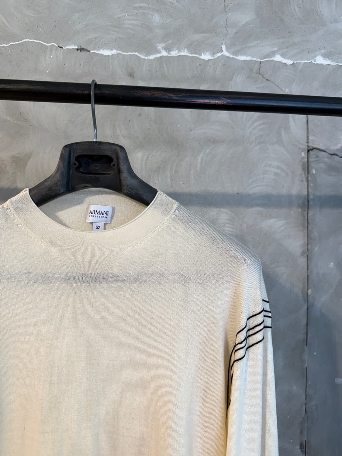 아르마니 꼴레지오니 모크넥 니트 105 상품이미지4