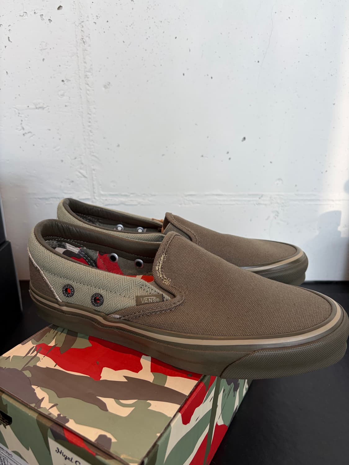 나이젤카본 반스 슬립온 260 신품 상품이미지2