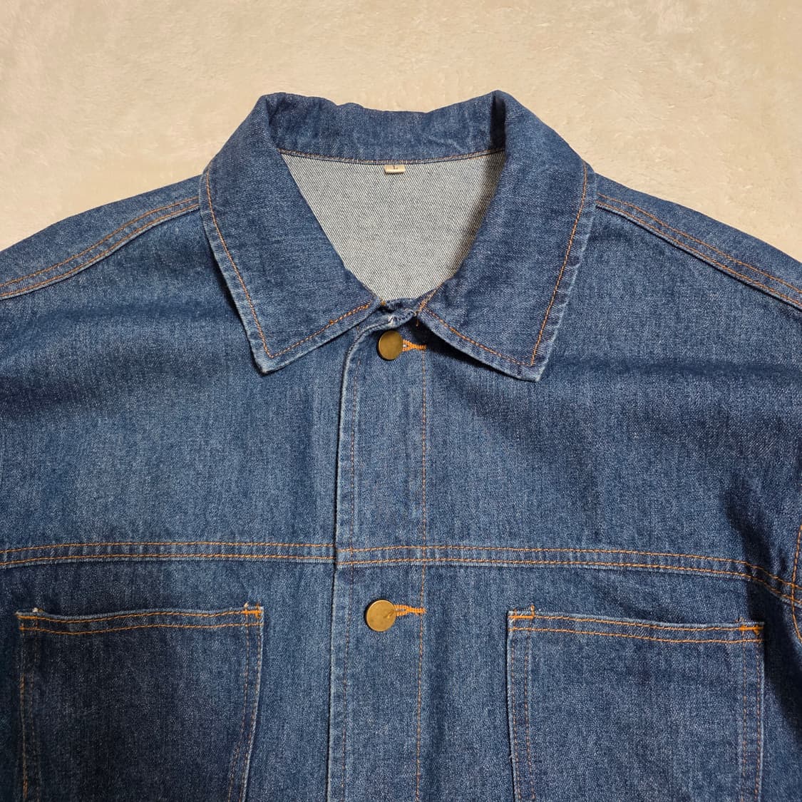 (L)데님 자켓 상품이미지2